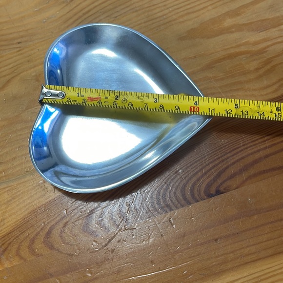 Metal Heart shaped jewellery trinket tray!! - Picture 5 of 5